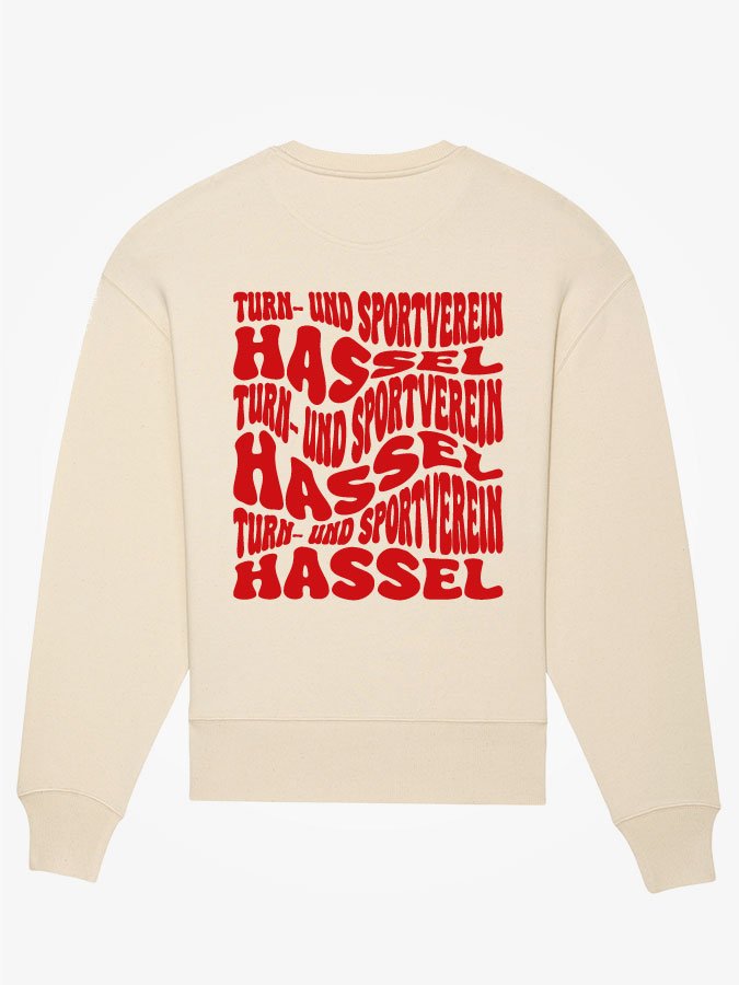 Oversized Sweater Wavy Herren