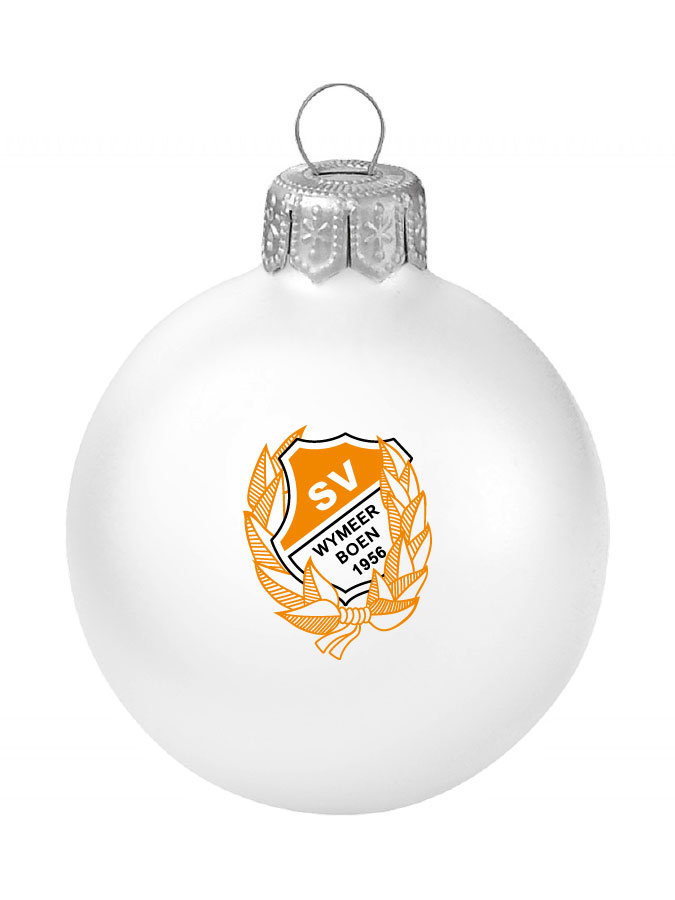 Weihnachtskugel Logo 8cm