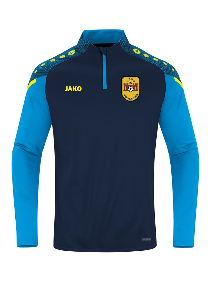 Navy-Hellblau-Neongelb