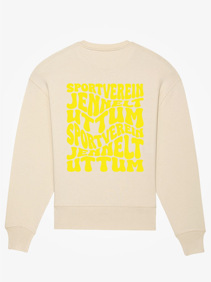 Sweatshirt Oversized Wavy Herren