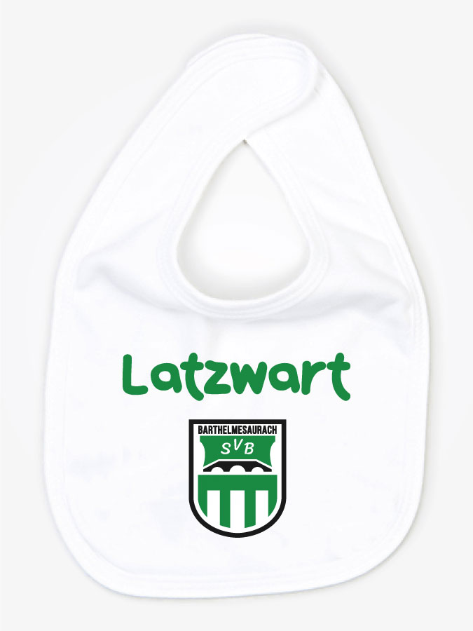 Babylätzchen Latzwart