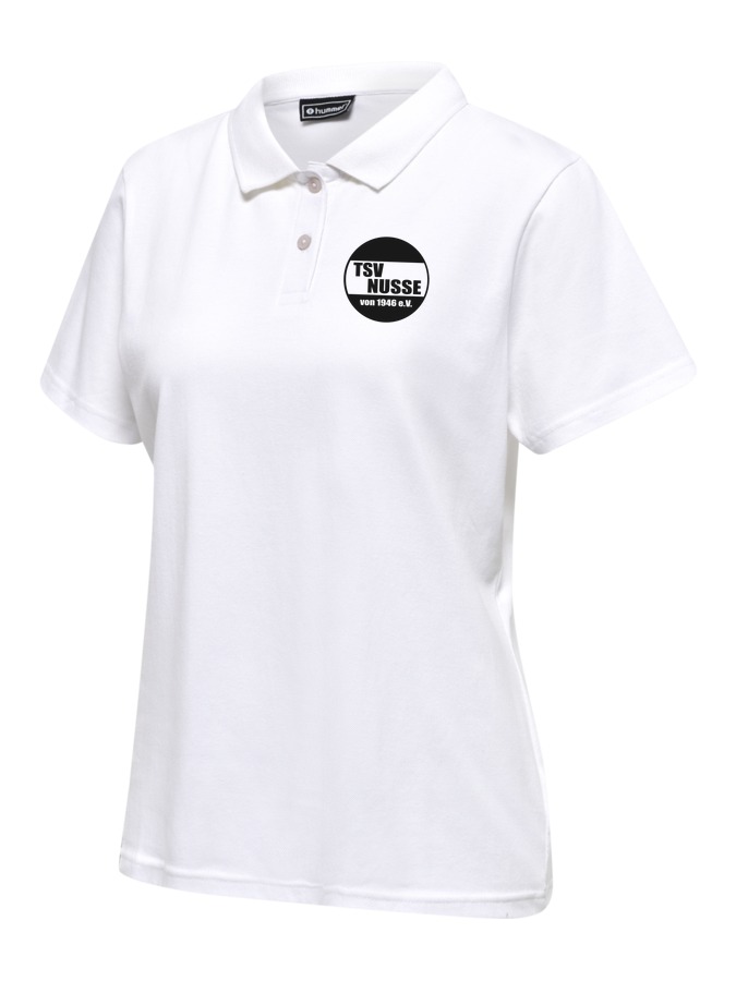 Hummel Red Classic Polo Damen