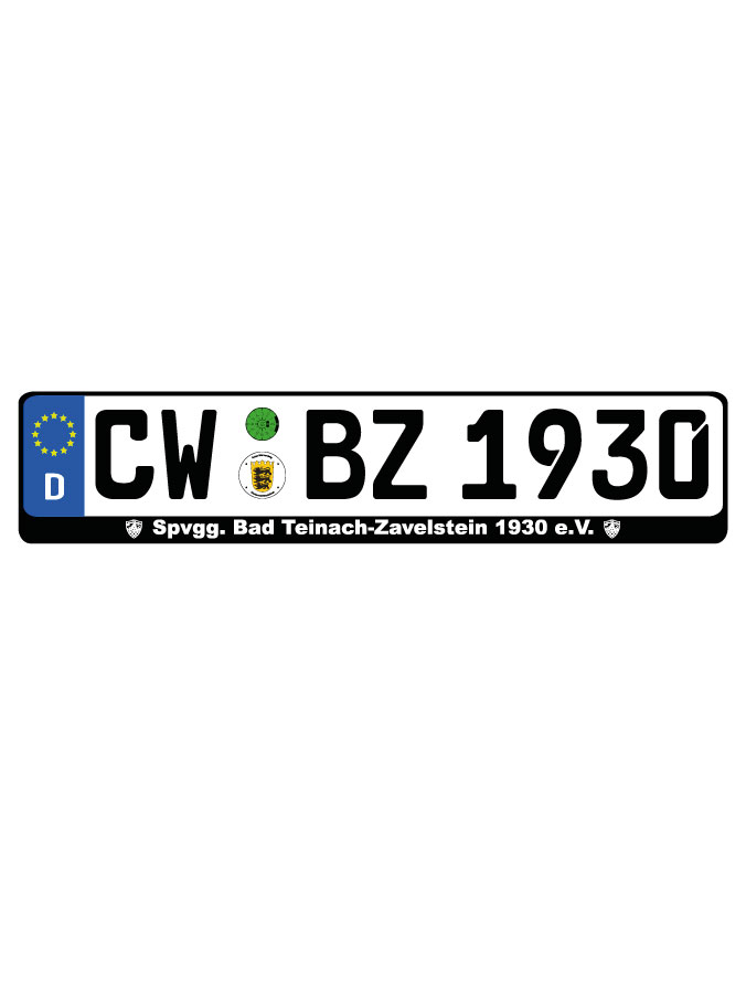 Kennzeichenhalter Kalden (2er Set)