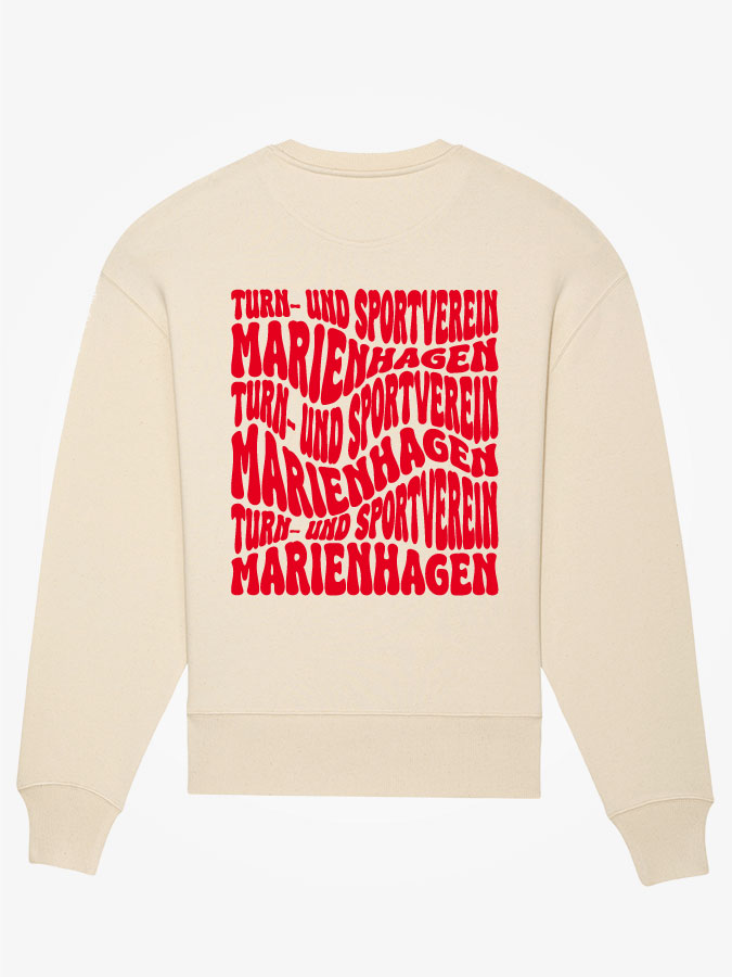 Oversized Sweater Wavy Herren