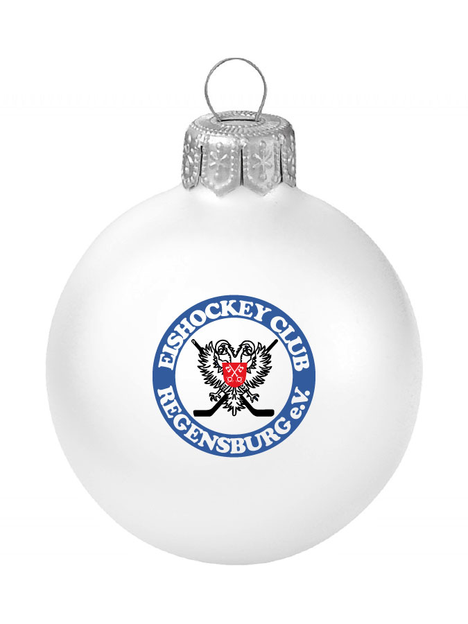 Weihnachtskugel Logo 8cm