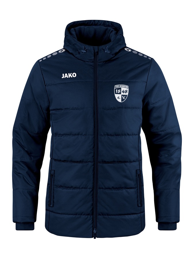 Jako Coachjacke Team mit Kapuze