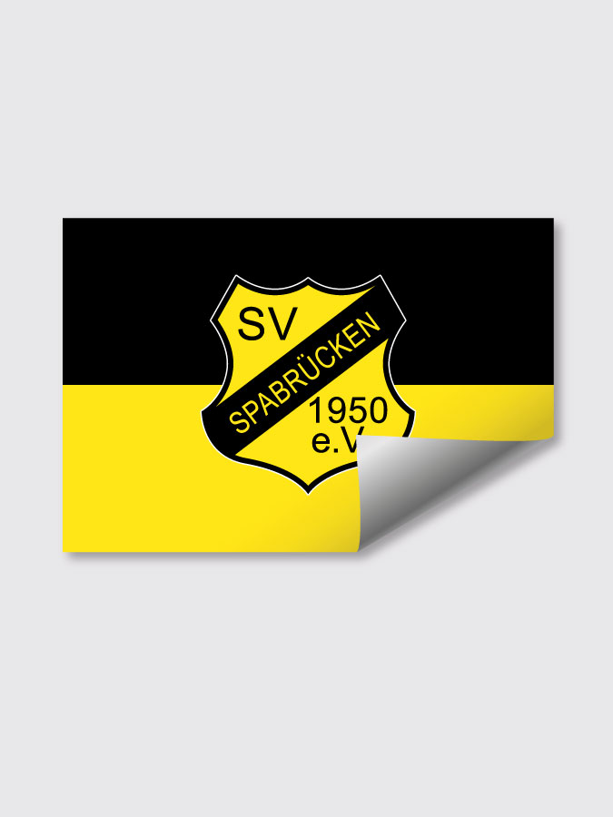 Aufkleber DIN A7 Logo