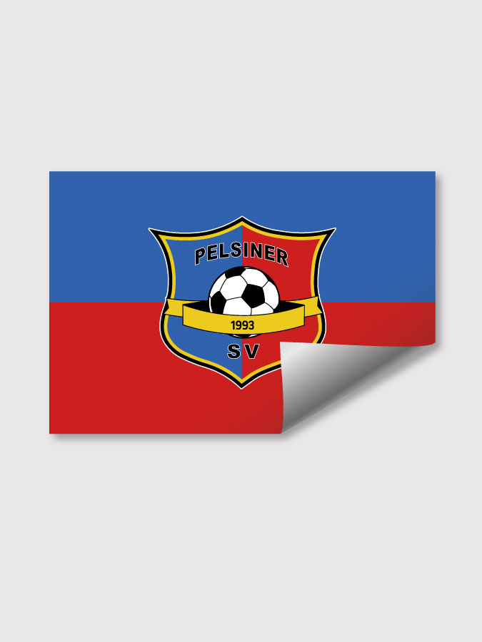 Aufkleber DIN A7 Logo