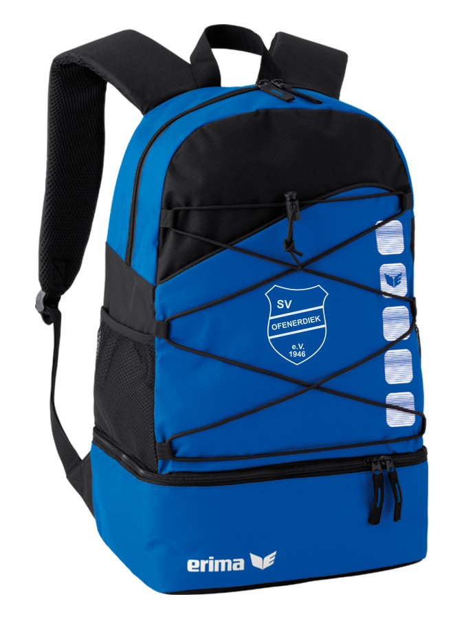 Erima Club 5 Multifunktionsrucksack mit Bodenfach