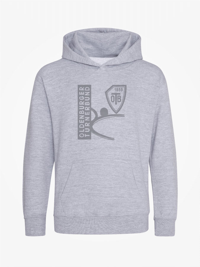 Hoodie All Grey Kids Unisex