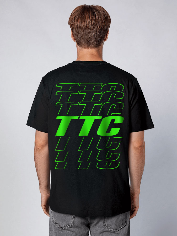 Oversized Shirt Neon Herren