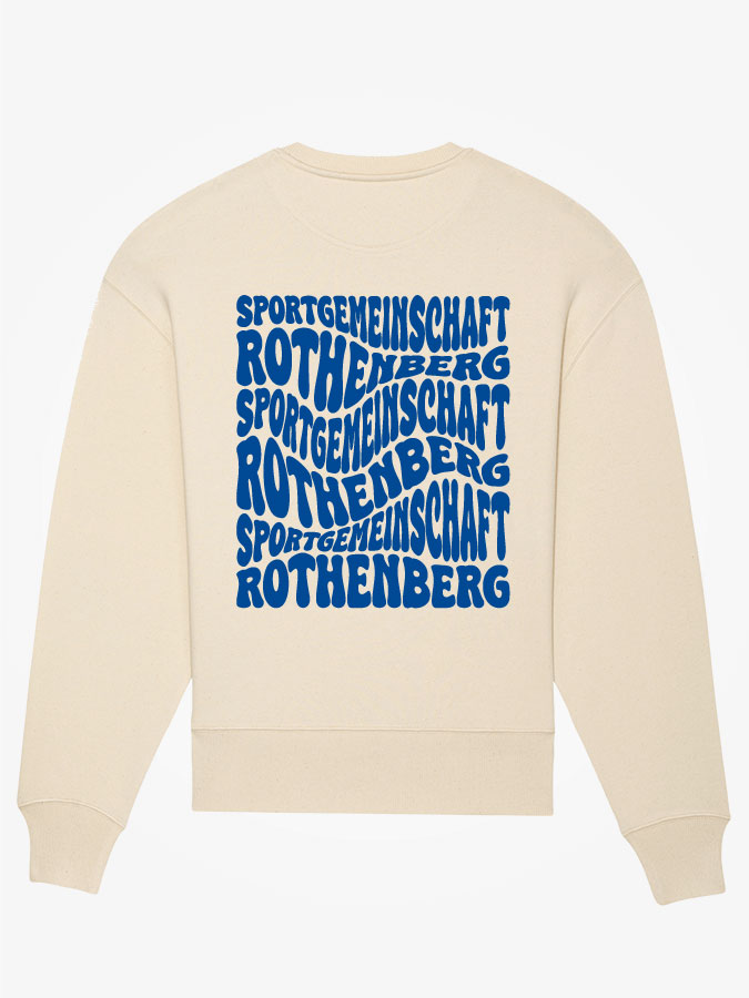 Oversized Sweater Wavy Herren