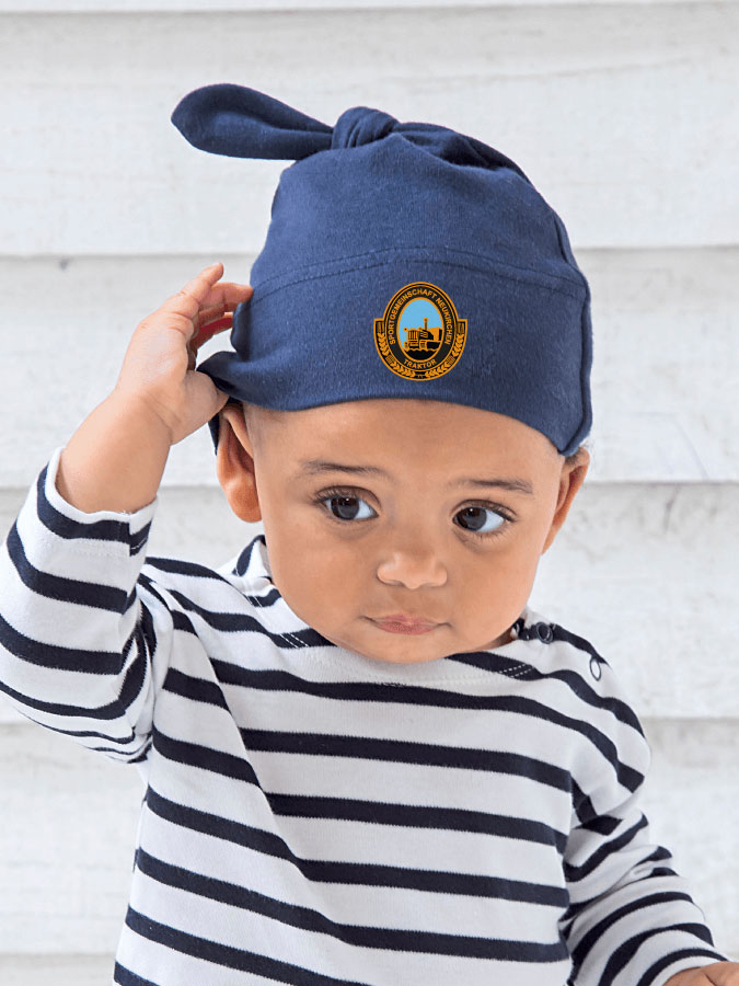 Babymütze Logo