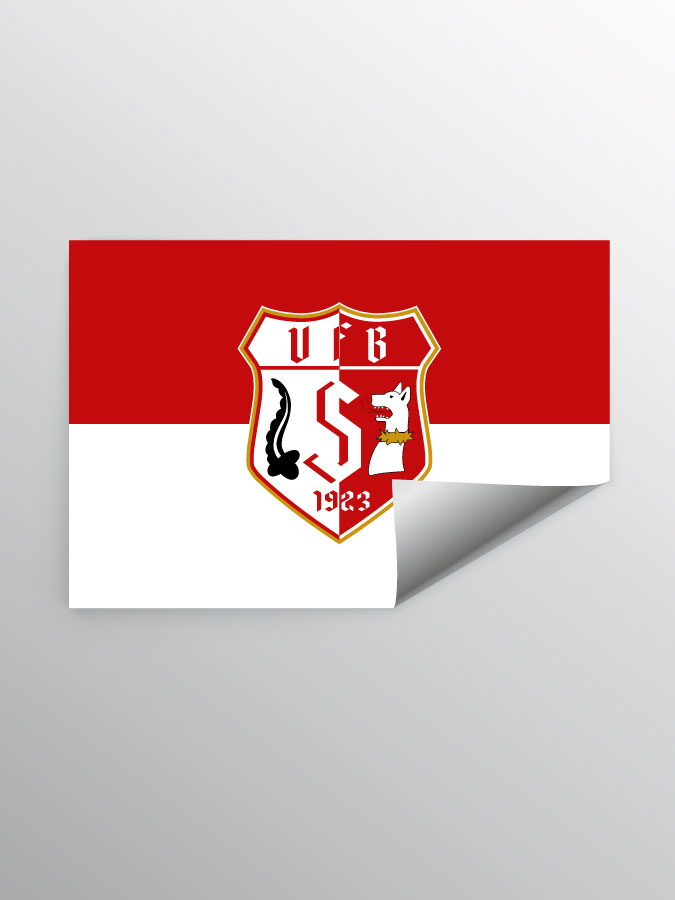 Aufkleber DIN A7 Logo
