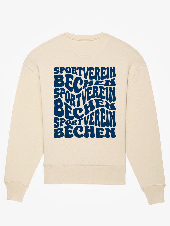 Sweatshirt Oversized Wavy Herren