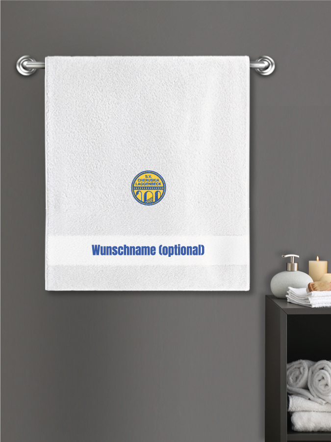 Badehandtuch Team Sticklogo