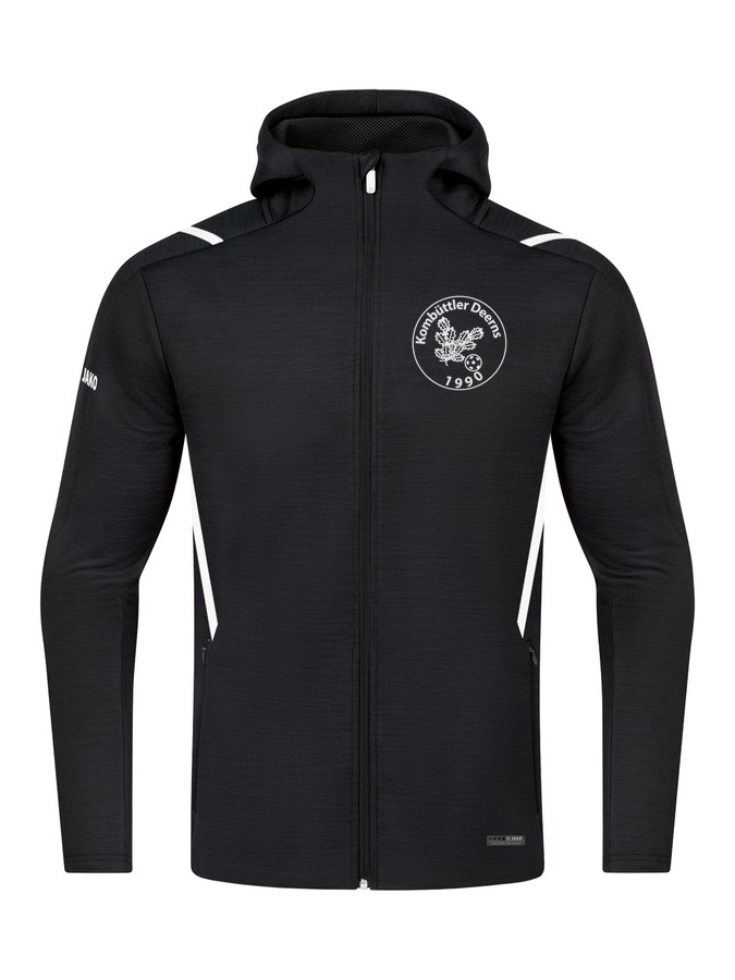 Jako Freizeitjacke Challenge mit Kapuze