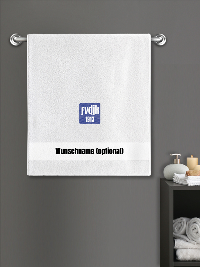 Badehandtuch Team Sticklogo