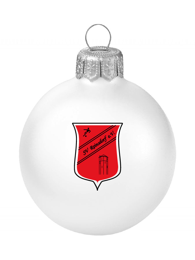 Weihnachtskugel Logo 8cm
