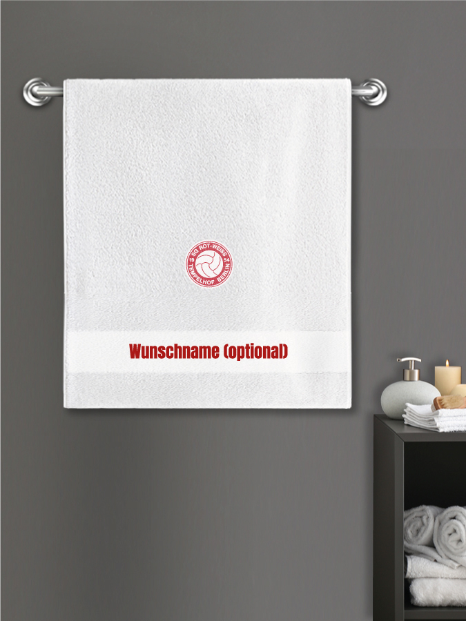 Badehandtuch Team Sticklogo