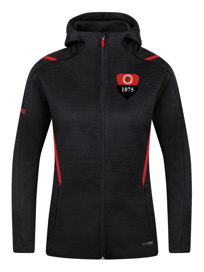 Jako Freizeitjacke Challenge mit Kapuze Damen