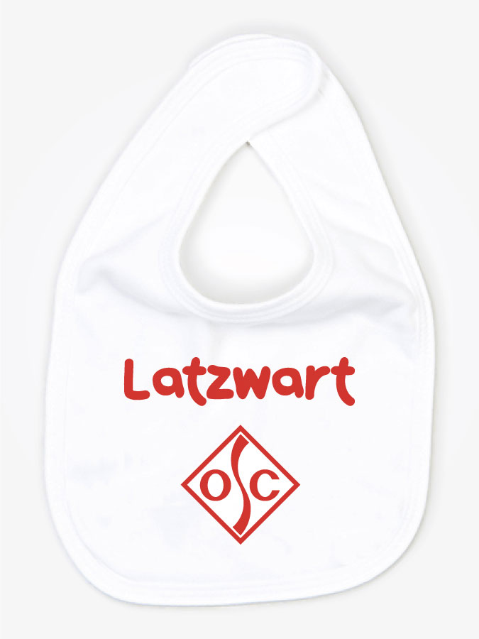 Babylätzchen Latzwart