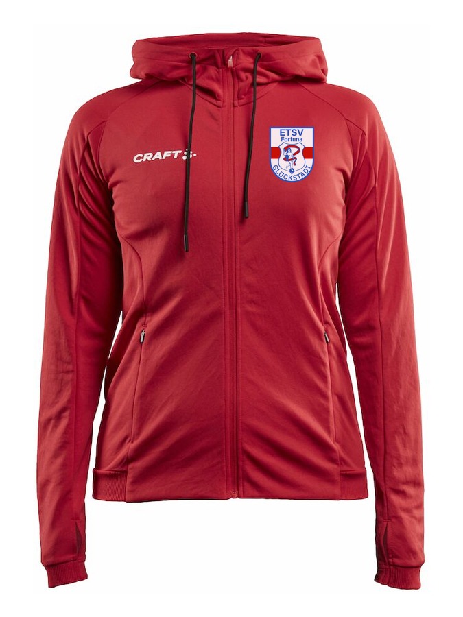 Craft Evolve Kapuzen-Trainingsjacke Damen