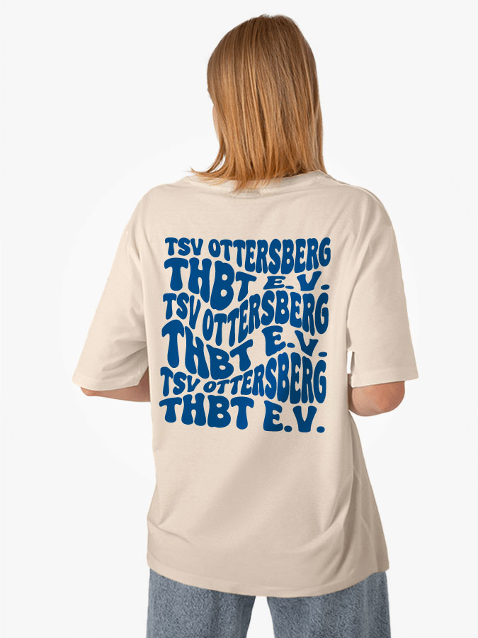 Oversized Shirt Wavy Unisex