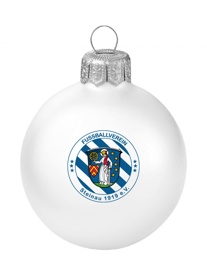 Weihnachtskugel Logo 8cm