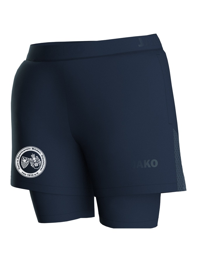 Jako 2-in-1-Short Power Damen