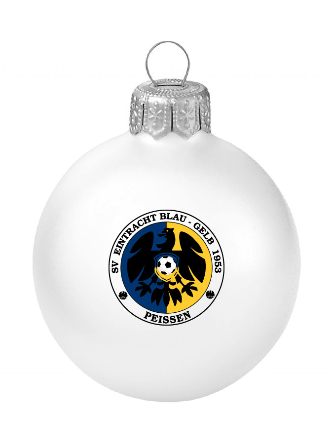 Weihnachtskugel Logo 8cm