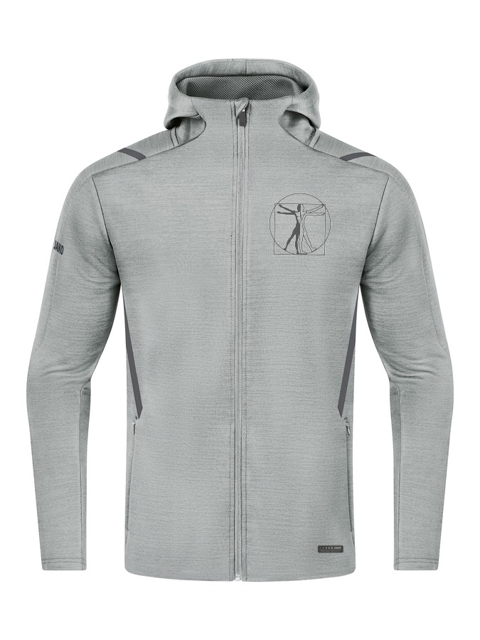 Jako Freizeitjacke Challenge mit Kapuze