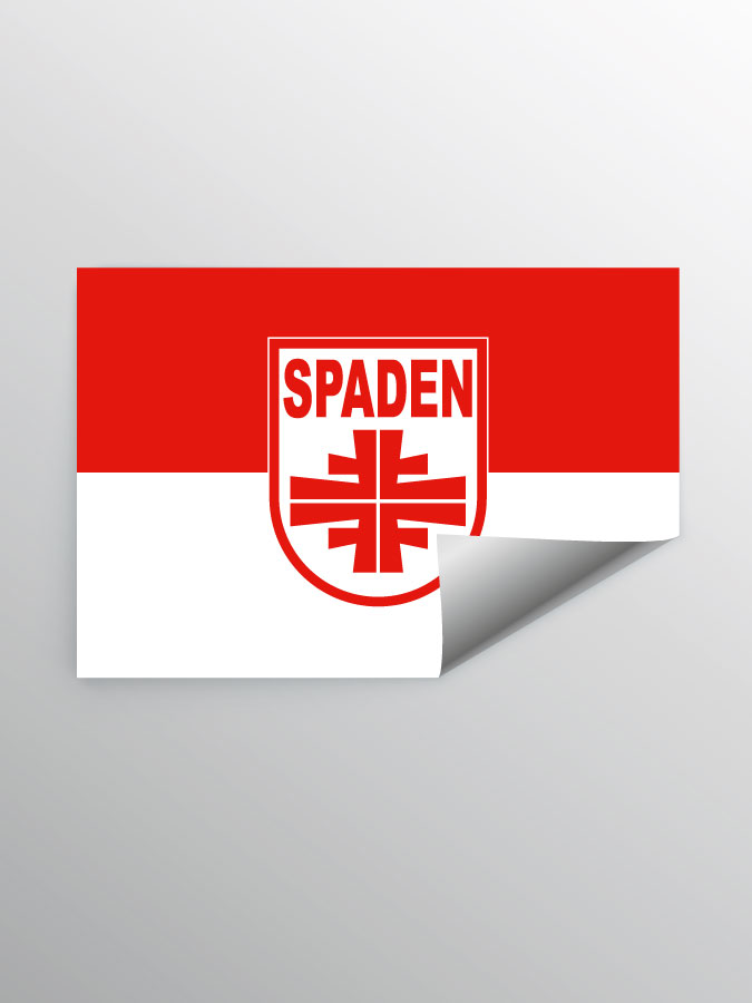 Aufkleber DIN A7 Logo