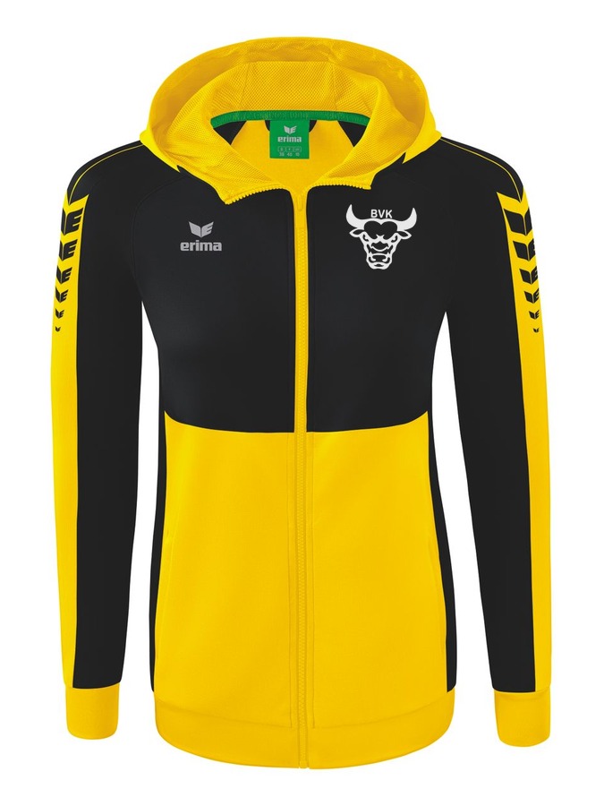 Erima Six Wings Trainingsjacke mit Kapuze Damen