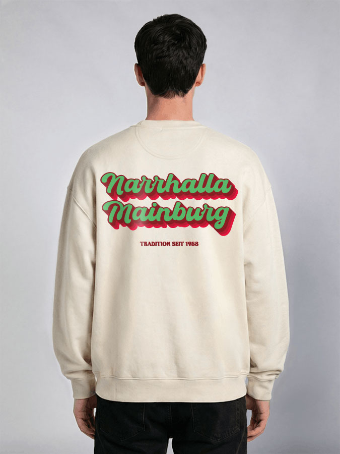 Oversized Sweater Vintage Herren