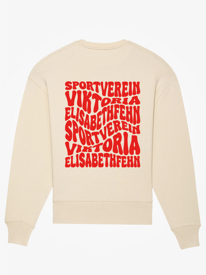 Oversized Sweater Wavy Herren