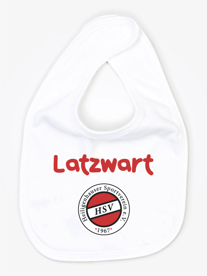 Babylätzchen Latzwart