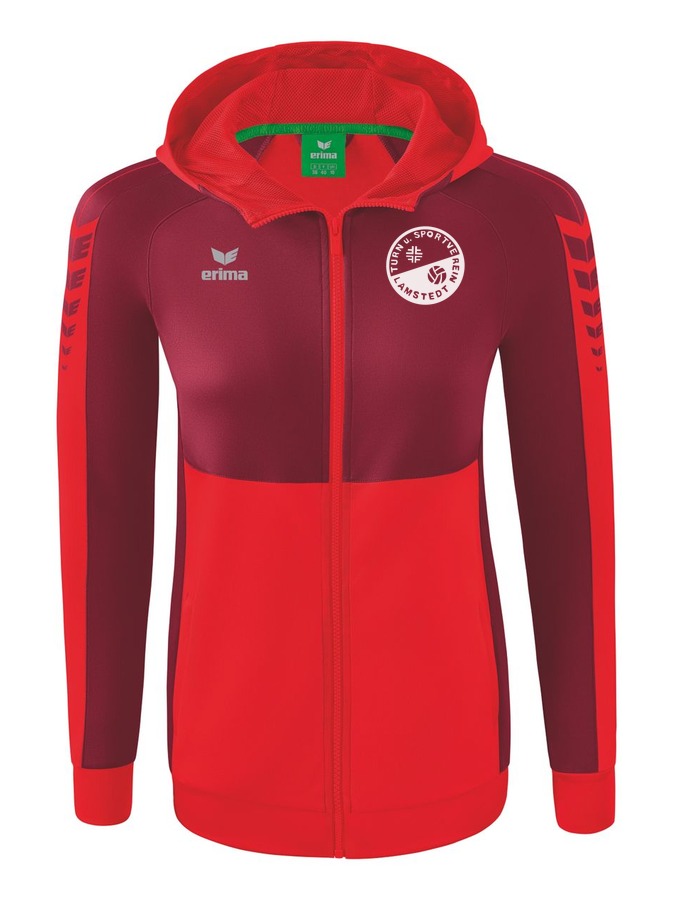 Erima Six Wings Trainingsjacke mit Kapuze Damen