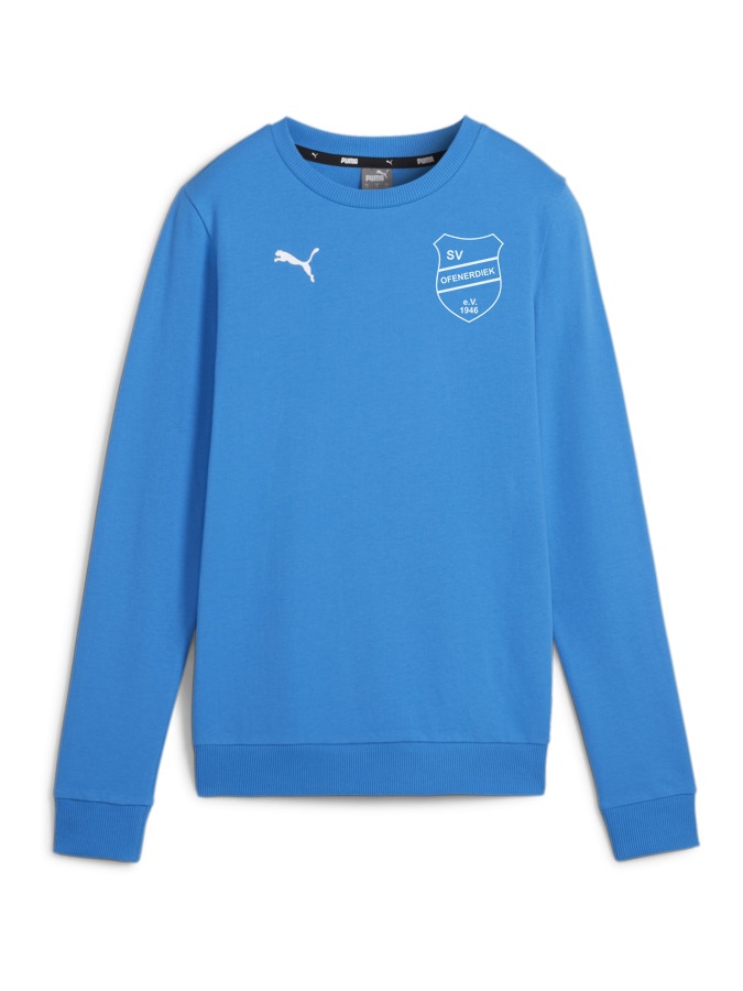 PUMA teamGOAL Casuals Crew Neck Sweatshirt Damen