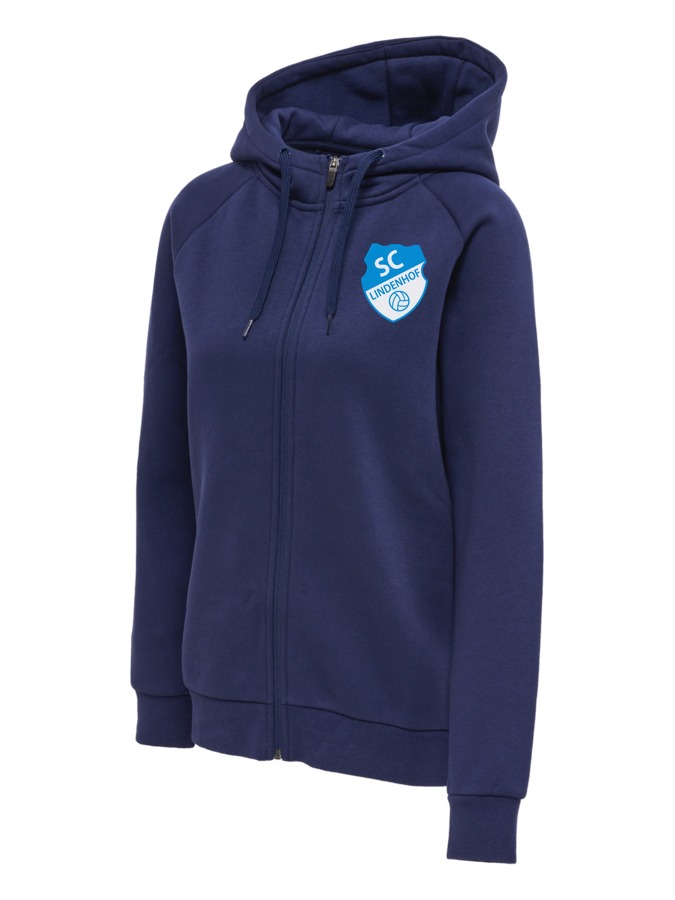 Hummel Red Heavy Zip Hoodie Damen