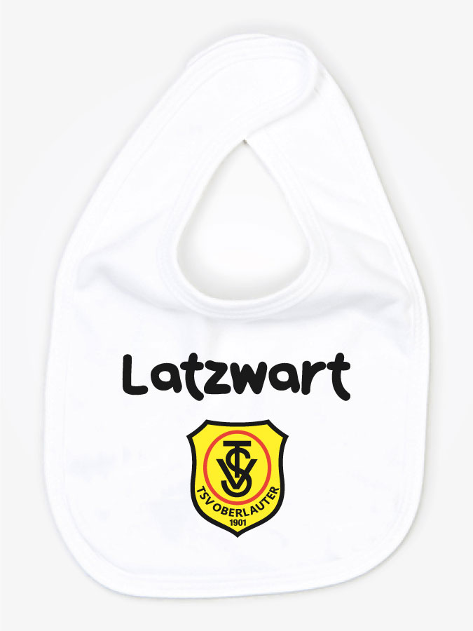 Babylätzchen Latzwart