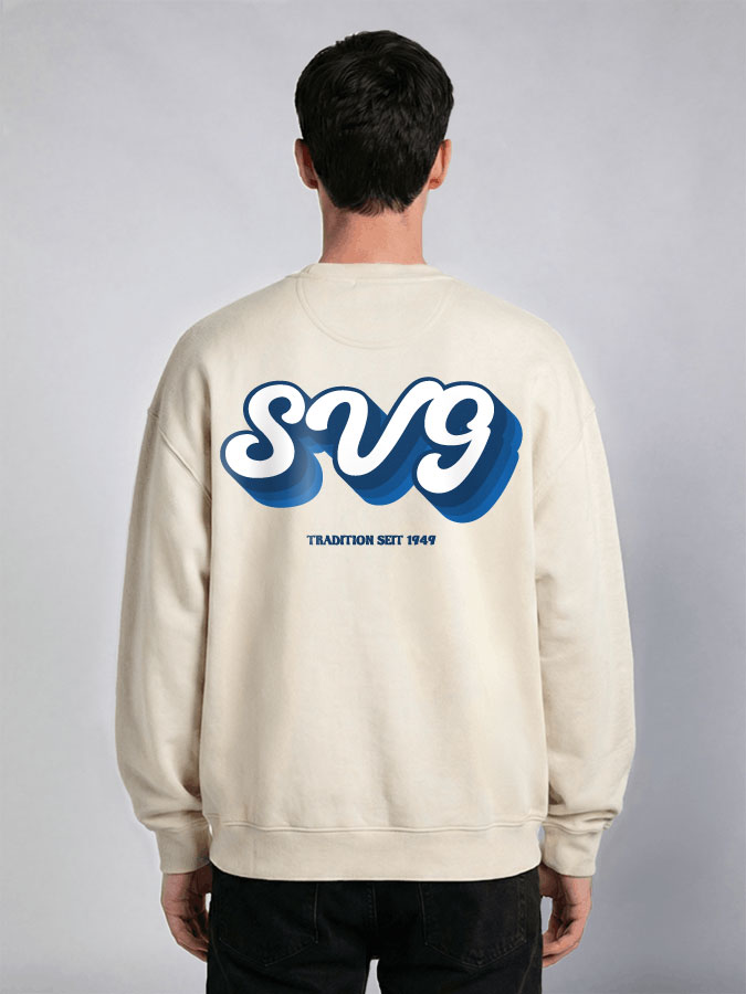 Oversized Sweater Vintage Herren