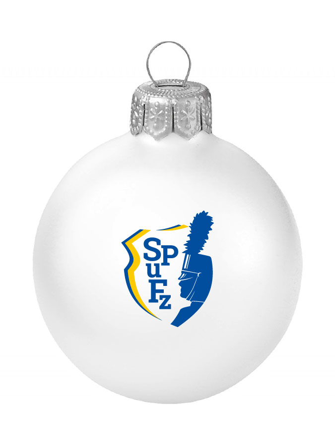 Weihnachtskugel Logo 8cm