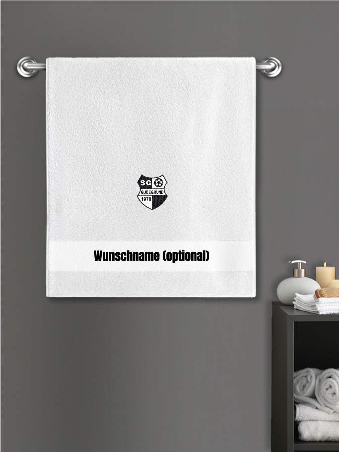 Badehandtuch Team Sticklogo