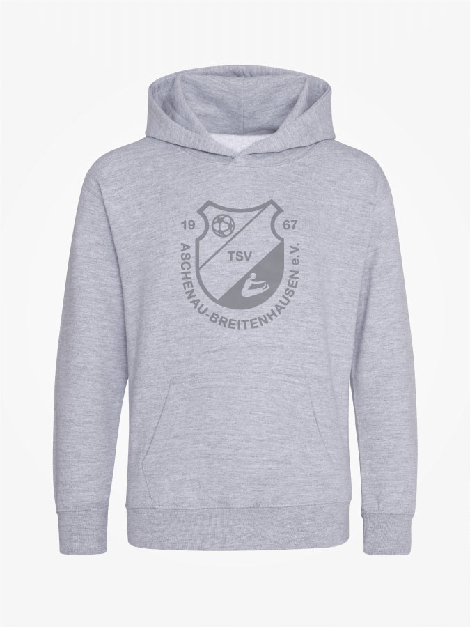 Hoodie All Grey Kids Unisex