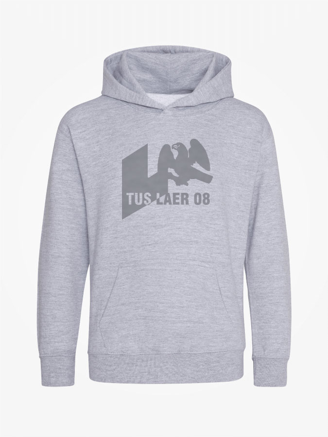 Hoodie All Grey Kids Unisex