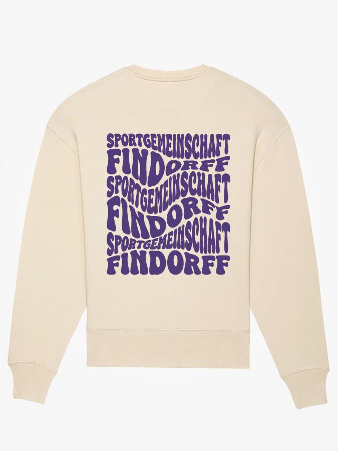 Oversized Sweater Wavy Herren