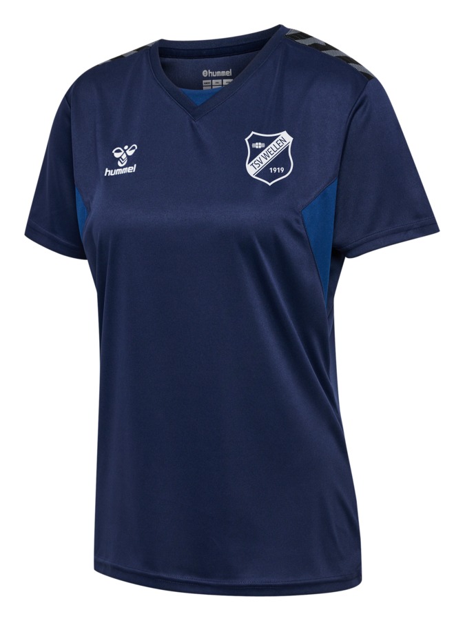 Navy-Weiß