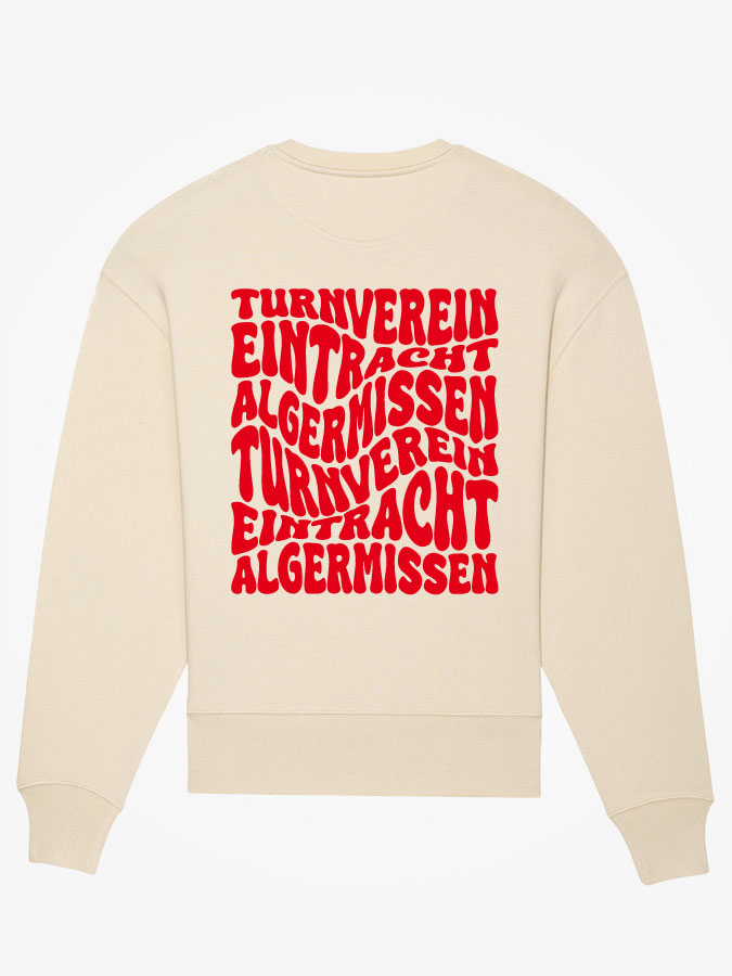 Oversized Sweater Wavy Herren