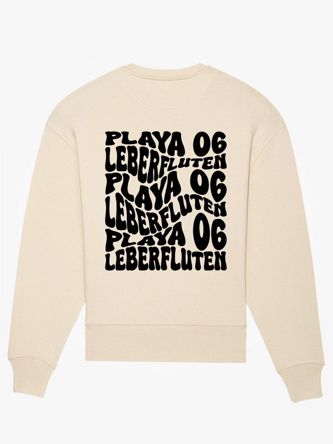 Oversized Sweater Wavy Herren